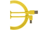 UDG Ultimate Cable USB 2.0 USB A >> USB B - Acodado 1 metro - Amarillo
